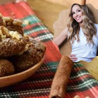 Ελένη Πετρουλάκη: Η συνταγή της για μελομακάρονα χωρίς ζάχαρη και μόλις 120 θερμίδες (vid)