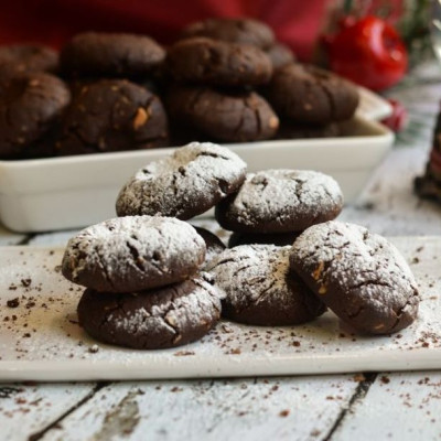 Σοκολατένιοι κουραμπιέδες