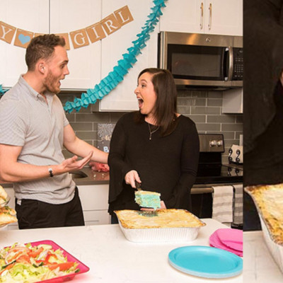 Τα λαζάνια που αποκαλύπτουν το φύλο του μωρού δίχασαν τα social media