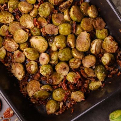 Νόστιμα ψητά λαχανάκια Βρυξελλών