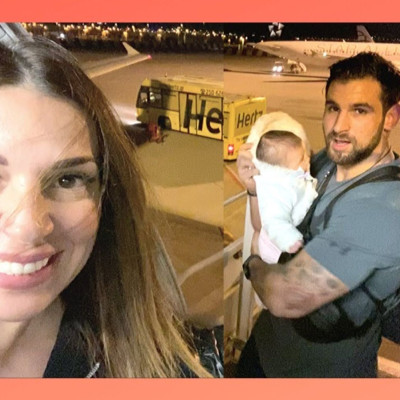 Ελένη Χατζίδου: Το πρώτο αεροπορικό ταξίδι με το μωρό - Δείτε το βίντεο που δημοσίευσε στο YouTube