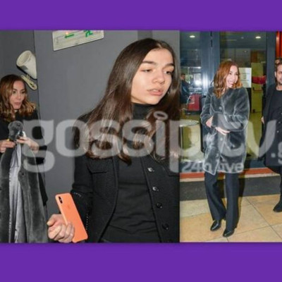 Δέσποινα Βανδή – Ντέμης Νικολαΐδης: Σπάνια έξοδος με την κόρη τους, Μελίνα (Photos)