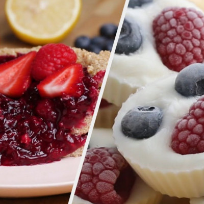 Συνταγές για γλυκά με λίγες θερμίδες και χωρίς ψήσιμο (vid)