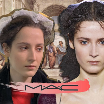 #PFW: Το μακιγιάζ στο show της Ann Demeulemeester θύμιζε αναγεννησιακούς πίνακες