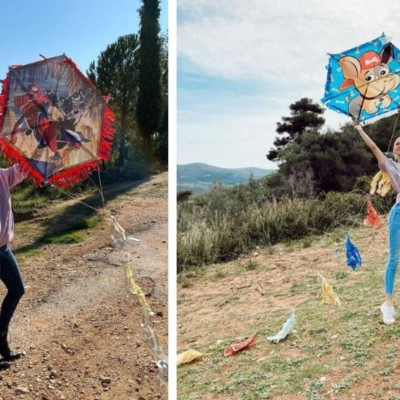 Έλληνες διάσημοι γονείς και τα παιδιά τους: Δείτε πώς πέρασαν την Καθαρά Δευτέρα (pics)