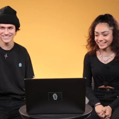 Tο καλύτερο react video των Tik-Tokers που θα δεις είναι αυτό του Chase Hudson και της Avani Gregg