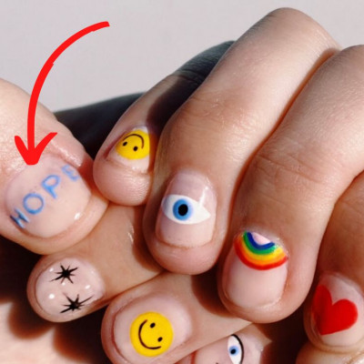 Hope! 15 nail art που σίγουρα θα σου φτιάξουν το κέφι..