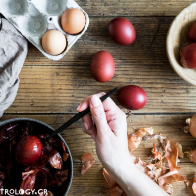 Βάψε τα πιο τέλεια τα αβγά με υλικά από την κουζίνα σου!