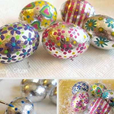 Αν δεν θέλεις να βάψεις αυγά, κάνει το κόλπο με το αλουμινόχαρτο και θα τρελάνεις τους πάντες