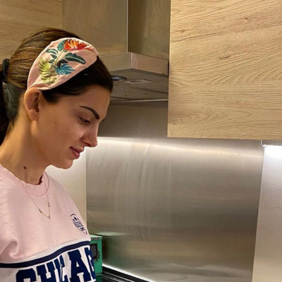 Χαμός στην κουζίνα της Σταματινας Τσιμτσιλή - Η φώτο που δημοσίευσε (pics)