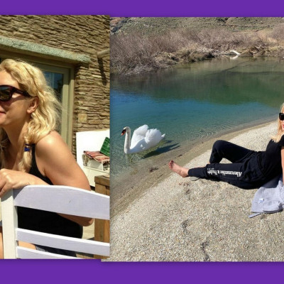 Ελένη Μενεγάκη: Έχεις δει τις αγαπημένες γωνιές της στον παράδεισό της, στα Άχλα; (Photos)