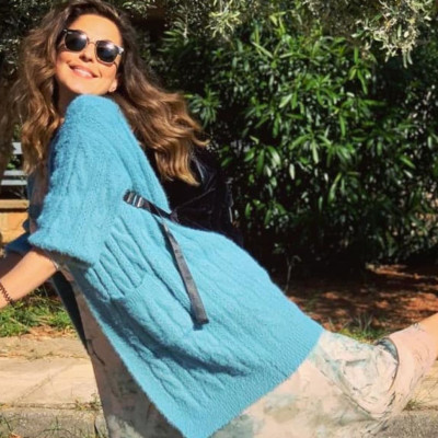 Όχι, θα κάτσει να σκάσει! Δείτε τι έκανε η Κατερίνα Παπουτσάκη με τους γιους της στο μπαλκόνι (pics)