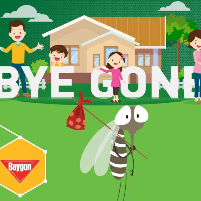 Και αυτό το καλοκαίρι λέμε στα κουνούπια: ‘’Bye gone’’!