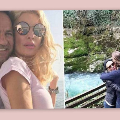 Ελένη Μενεγάκη: Γιατί έσπασε την «καραντίνα»; Εσπευσμένα στην Άνδρο με τον Μάκη της! (Photos-Video)