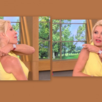 Ελένη Μενεγάκη: Κυριακή στην παραλία και δεν φαντάζεσαι τι έπαθε! Την πήρε ο ύπνος και κάηκε!