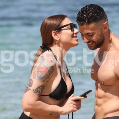 Βαλαβάνη-Βασάλος: Παιδιά σας βλέπουν! Τα τρυφερά ενσταντανέ σε παραλία της Μυκόνου