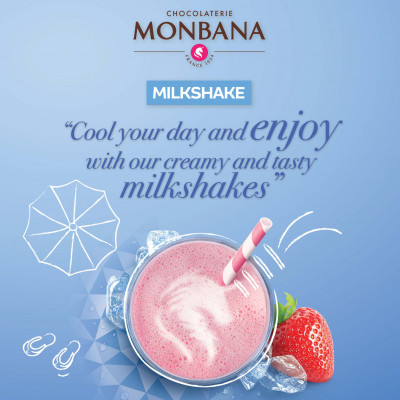 Ανανεωμένη σειρά MILKSHAKE από τη σοκολατοποιία MONBANA