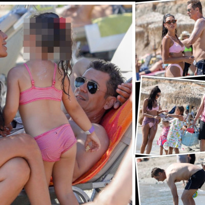 Happy Family: Ο Σρόιτερ και τα κορίτσια του για βουτιές στο Λαγονήσι! (pics)