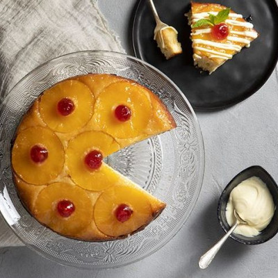 Ανάποδο κέικ ανανά από τον Άκη Πετρετζίκη