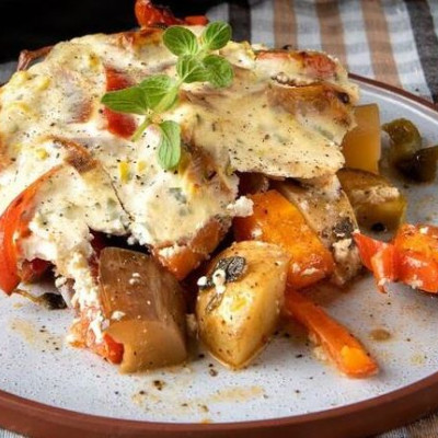 Μπριάμ με γιαούρτι από τον Άκη Πετρετζίκη