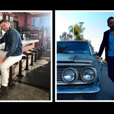 Ο Πάνος Μουζουράκης πήρε συνέντευξη από τον Justin Timberlake! (vid+pics)