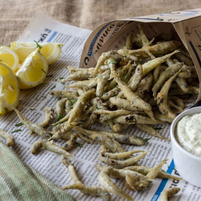 Αθερίνα τηγανητή από τον Άκη