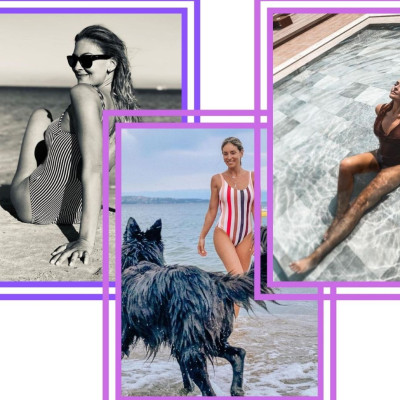 Ποιες μαμάδες της showbiz επέλεξαν ολόσωμο μαγιό για τις βουτιές τους;