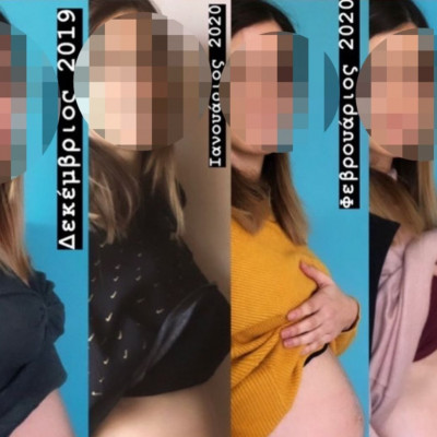 Ελληνίδα ηθοποιός ανέβασε αυτήν την timelapse φώτο απ'την εγκυμοσύνη της