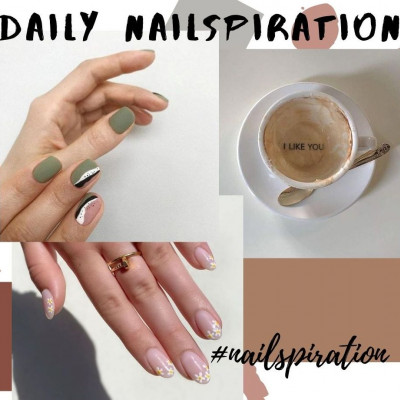 20 nail art τέλεια για τον πρωινό σου καφέ