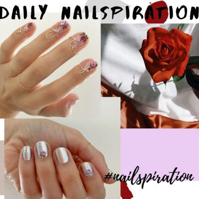 Everything is coming up roses… στα νύχια μας! Δες 10 ρομαντικά nail art με τριαντάφυλλα