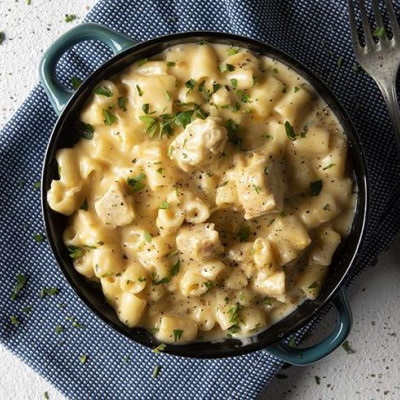 Άκης Πετρετζίκης: Mac ‘n’ cheese με κοτόπουλο