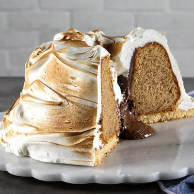 Cake Alaska από τον Άκη Πετρετζίκη