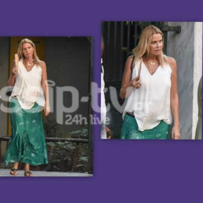 Τζένη Μπαλατσινού: Σε προχωρημένη εγκυμοσύνη – Φωτογραφίες με φουσκωμένη κοιλίτσα