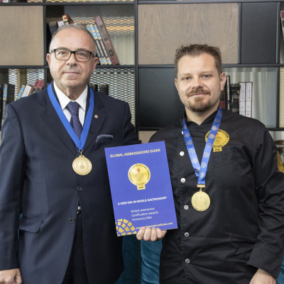 New Global Ambassador Γεύσης 2020 -2021  ο Alex Σαμοΐλης (Alex Samoilis)