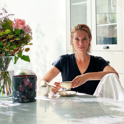 Η συνταγή για το απόλυτο αλμυρό κέικ της Βίκυς Καγιά