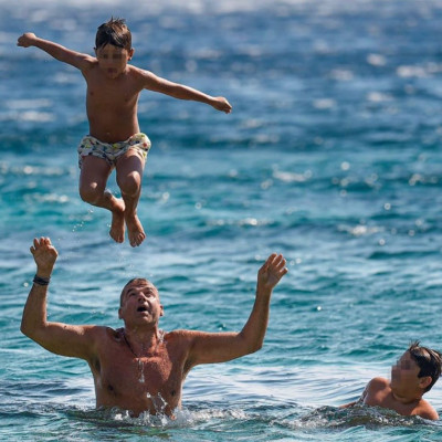 Γιώργος Λιάγκας: Πού πήγε με τους γιους του το Σαββατοκύριακο