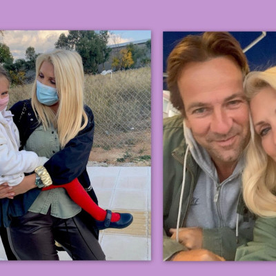 Ελένη Μενεγάκη: Αποκάλυψε σε ποιον μοιάζει η μικρή Μαρίνα