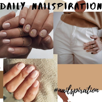 Για σήμερα το «μενού» έχει 20 nude nail art που θα σου φτιάξουν τη μέρα