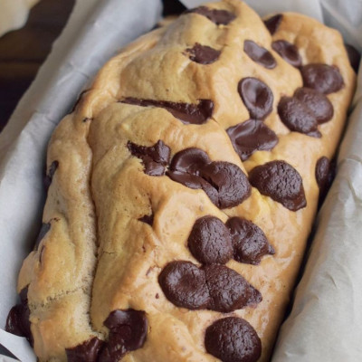 Πώς θα φτιάξεις το ψωμί με σοκολάτα χωρίς ζάχαρη, μαγιά ή αλεύρι