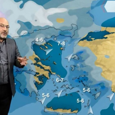 Καιρός: Επιδείνωση το Σαββατοκύριακο! Πού θα χιονίσει; Η ανάλυση του Αρναούτογλου