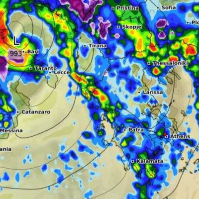Καιρός: Καρέ - καρέ η εξέλιξη της κακοκαιρίας και ο καιρός έως την Πρωτοχρονιά (Vid)
