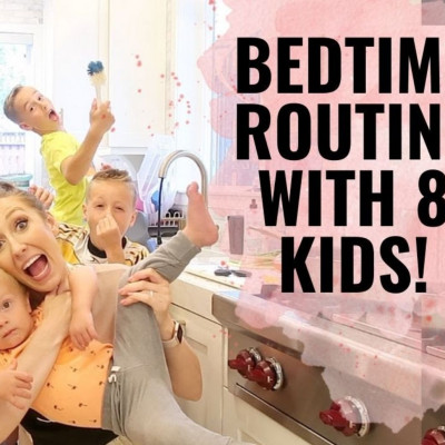 Έτσι βάζει τα 8 παιδιά της για ύπνο (vid)