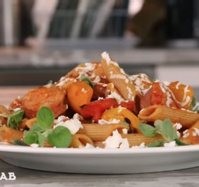 Healthy σπετσοφάι με πένες (high protein)