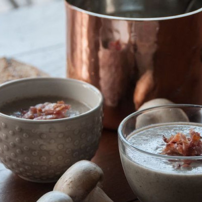 Τι να μαγειρέψω; Σούπα βελουτέ με μανιτάρια