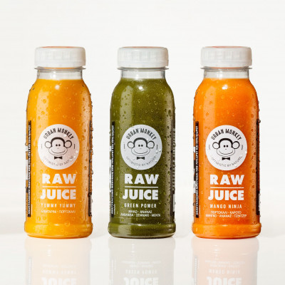 Από τη Μάνα Φύση… έρχονται σε σένα οι RAW χυμοί URBAN MONKEY