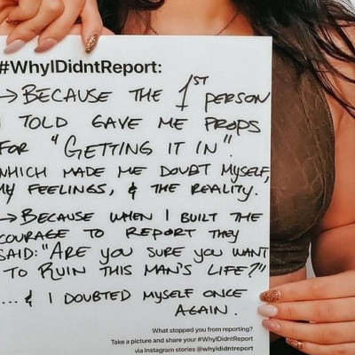 #WhyIDidntReport: Το κίνημα του «Γιατί δεν έκανα καταγγελία» στο Instagram γίνεται viral