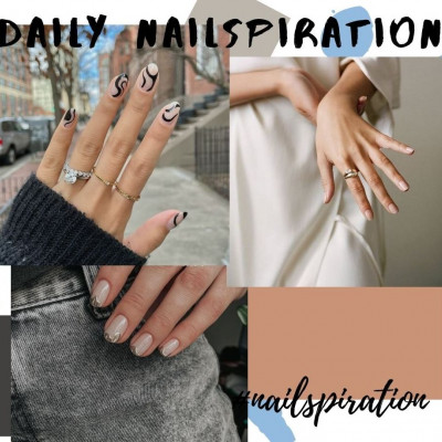 10 #NegativeSpace μανικιούρ για μία super simple Κυριακή