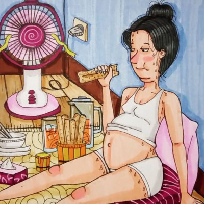 Είστε έγκυος; Τότε θα ταυτιστείτε σίγουρα με αυτά τα σκίτσα