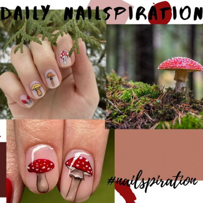 Ναι, τα #MushroomNails γίνονται τάση και έχουμε παραδείγματα