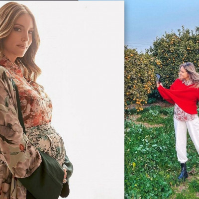 Οικονομάκου: Οι δυσκολίες τους πρώτους μήνες της εγκυμοσύνης της και το photoshop στην κοιλιά της